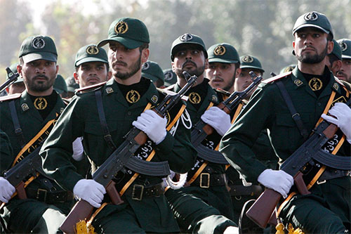 miembros de la Guardia Revolucionaria de Irán